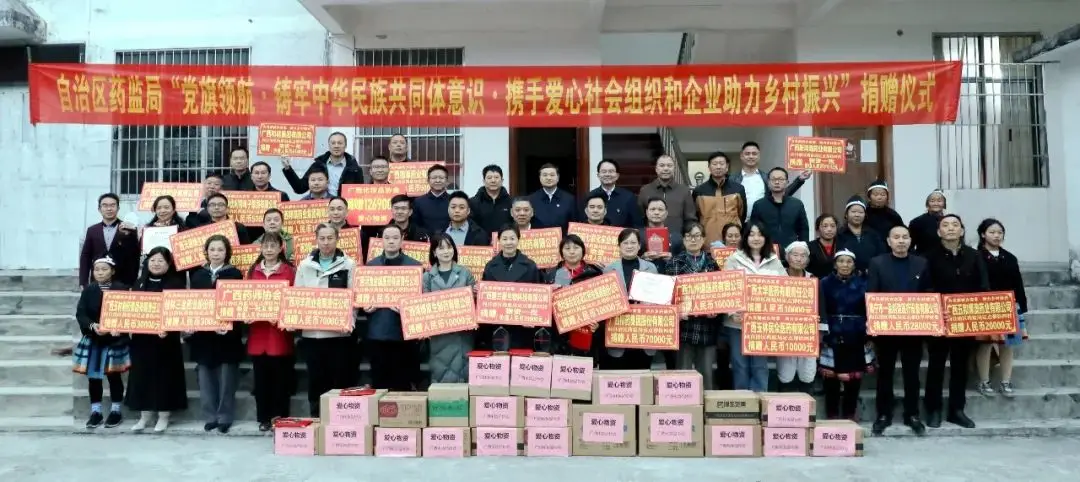 党旗领航，江南（中国）集团为南丹乡村振兴添动力
