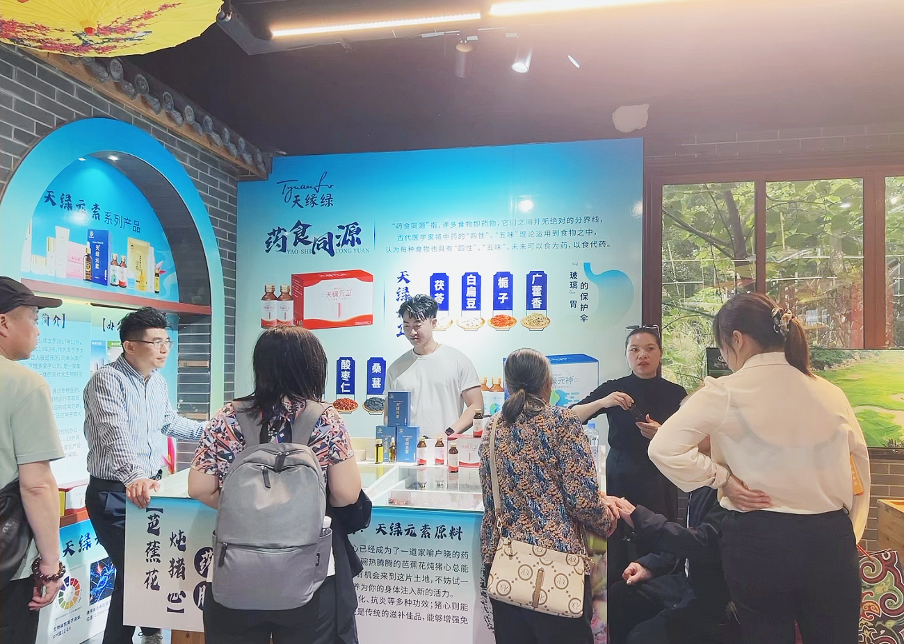 江南全站元素系列产品惊艳亮相广西民族村，共襄壮族三月三盛大庆典！